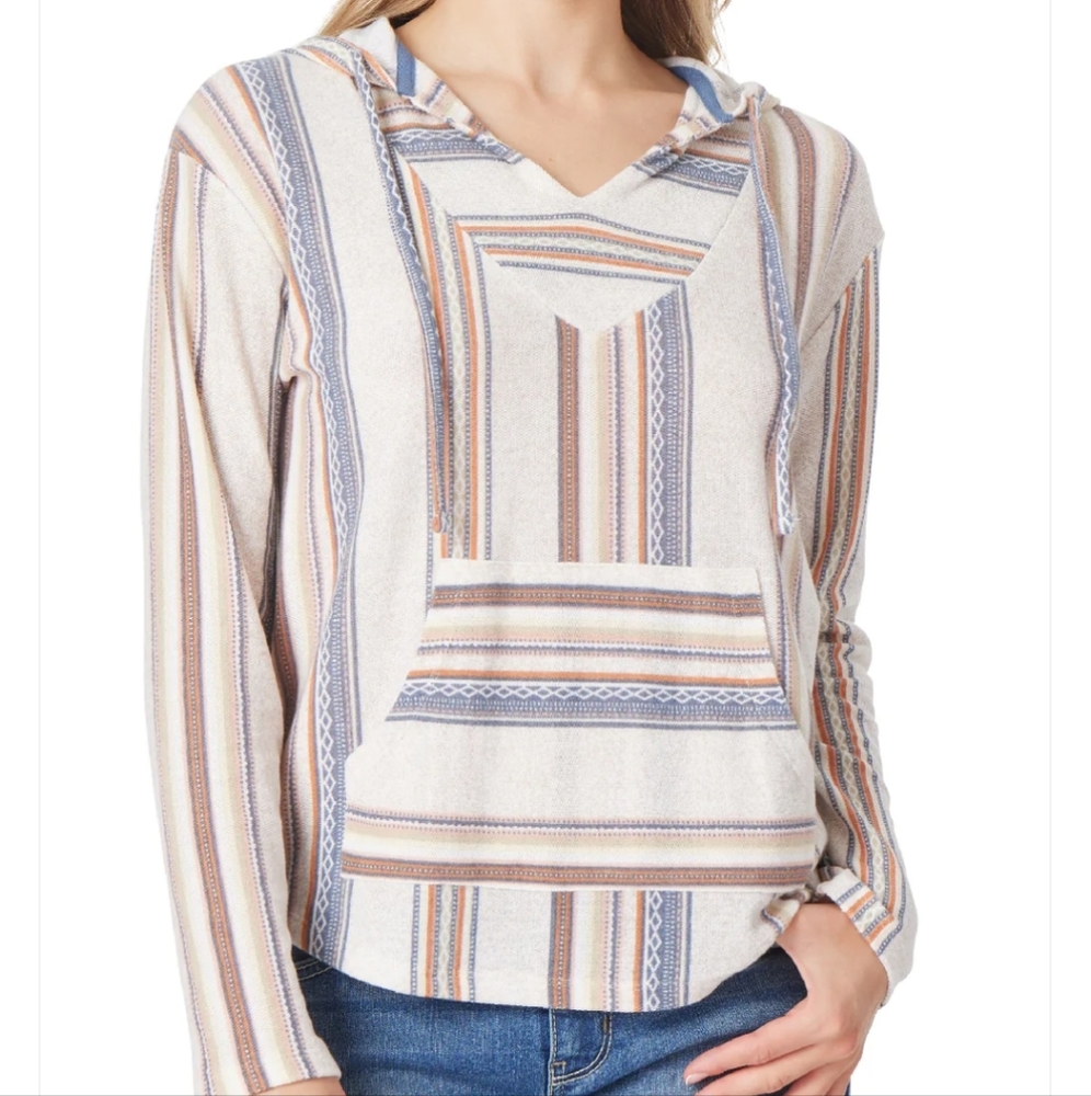 Boho Wallflower Light Hoodie Size Large